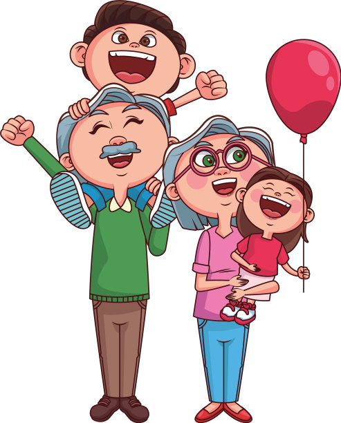祖父母和孙子图片下载