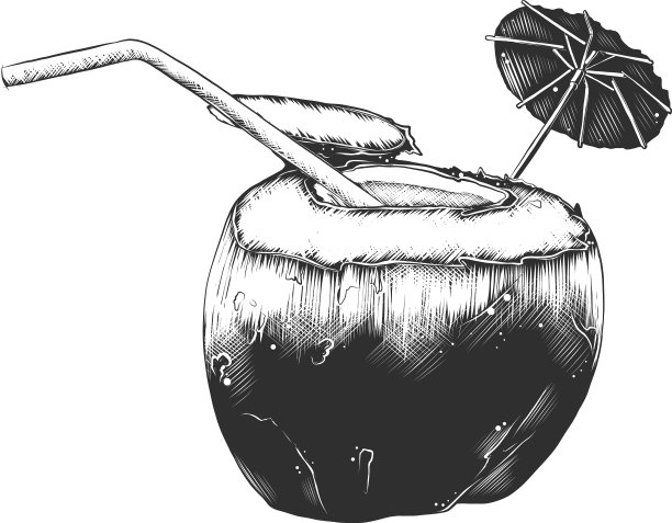 用于海报装饰和印刷的雕刻风格图片下载