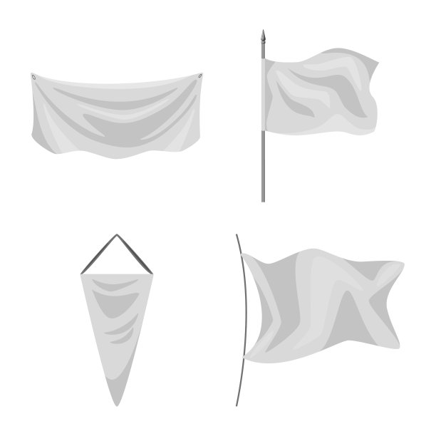 孤立的对象推广和纺织品图标图片下载