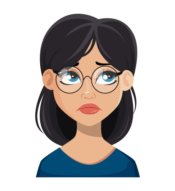 面部表情美女图片下载