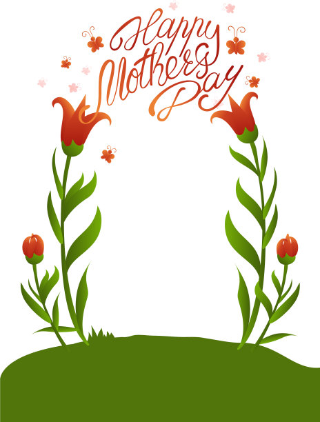 贺卡设计母亲节图片下载