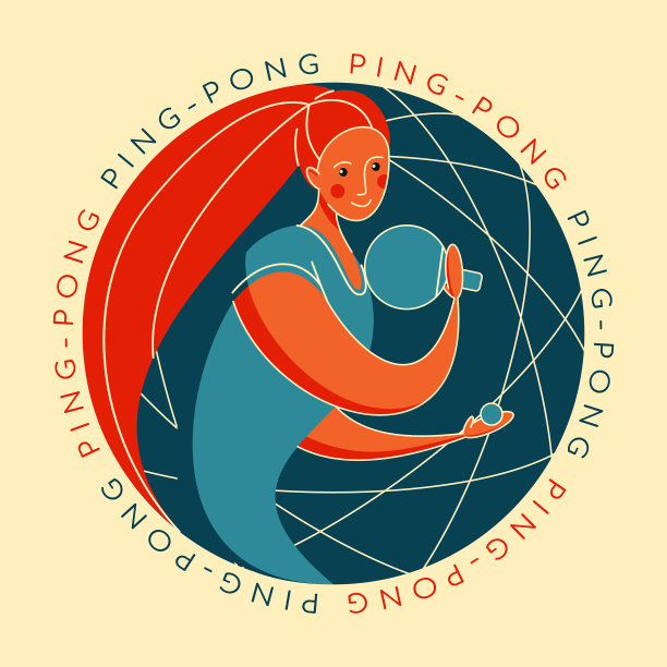 女子乒乓球图片下载