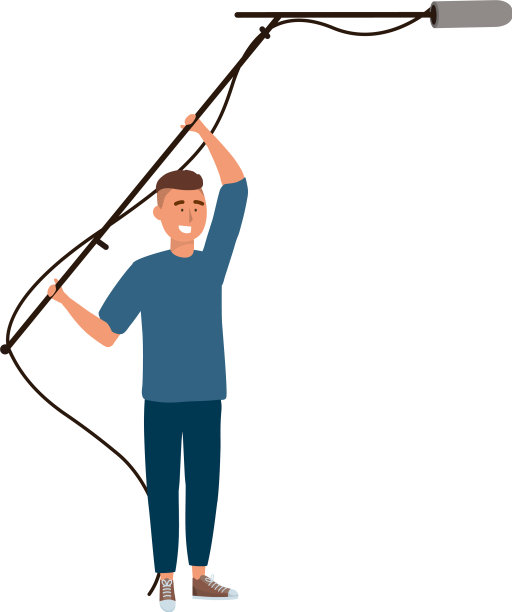 人与麦克风设计图片下载