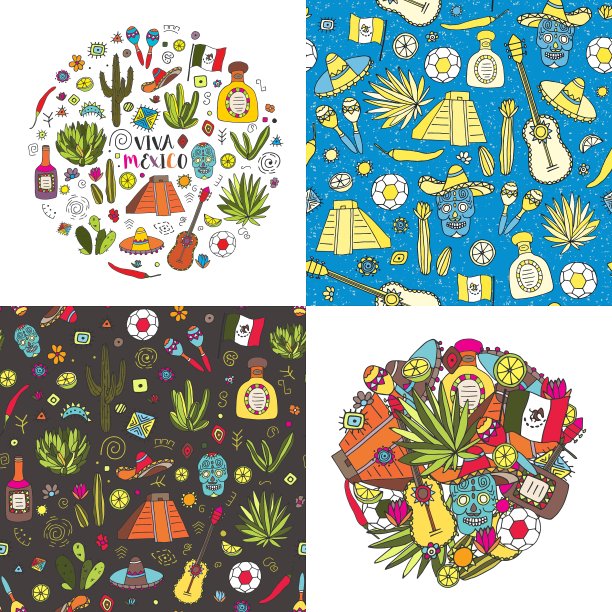 墨西哥涂鸦集图片下载