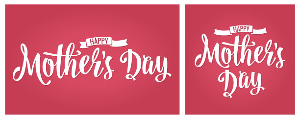 祝您母亲节快乐，字母复古图片下载