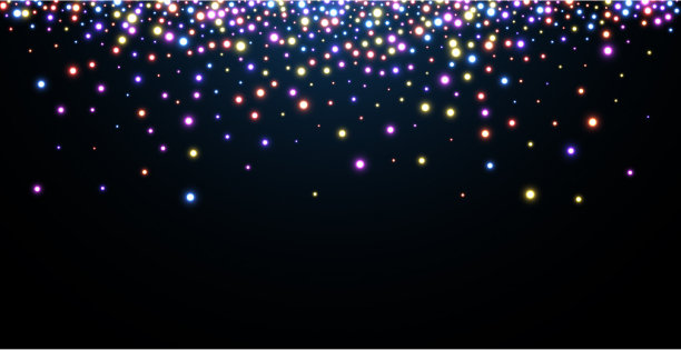 摘要圣诞节蓝色发光背景图片下载