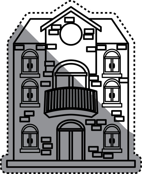 大房子房地产图片下载