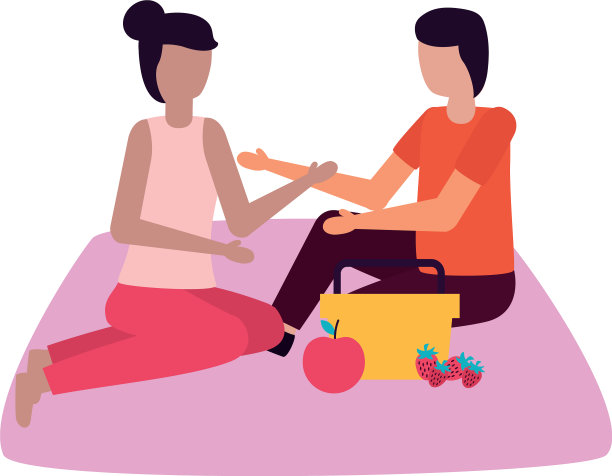 情侣浪漫爱情平面设计图片下载