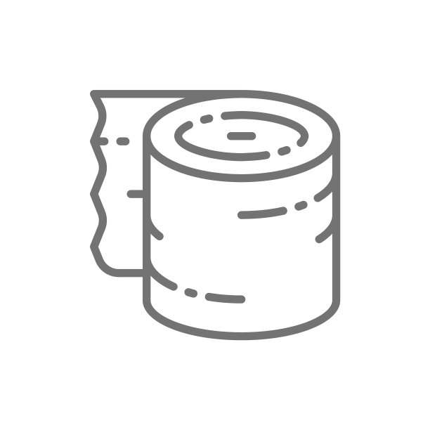 纹身后护理绷带配件线条图标图片下载