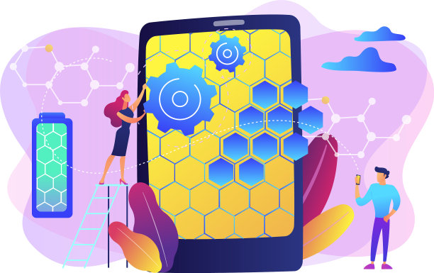 石墨烯技术概念图片下载