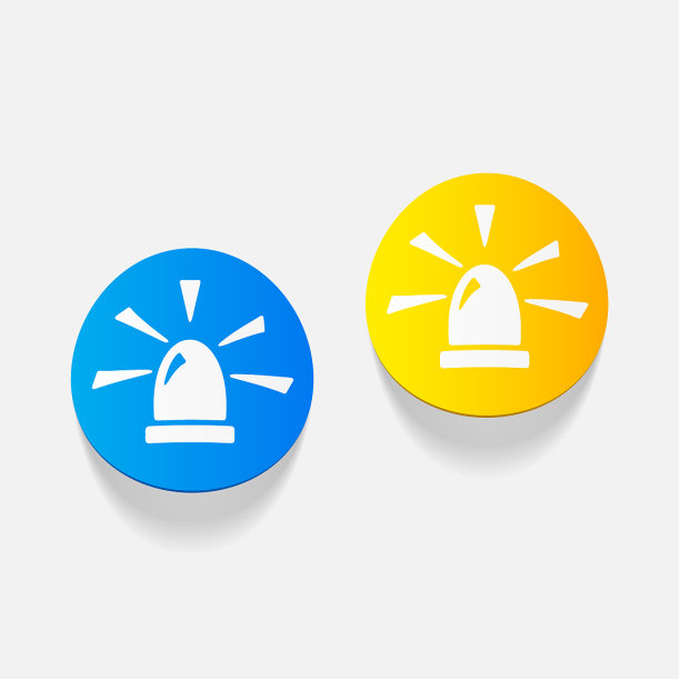 逼真设计元素闪光器图片下载