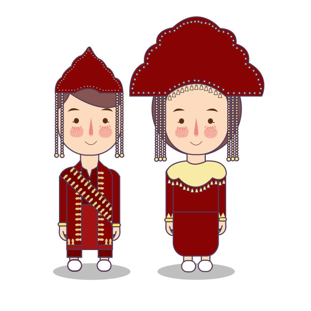 邦加贝里屯民族传统服饰图片下载