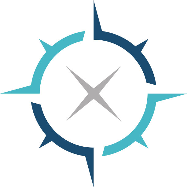 罗盘玫瑰标志模板图片下载