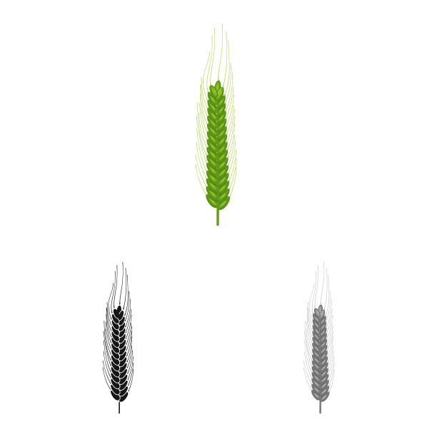 孤立对象农业和农作标志图片下载