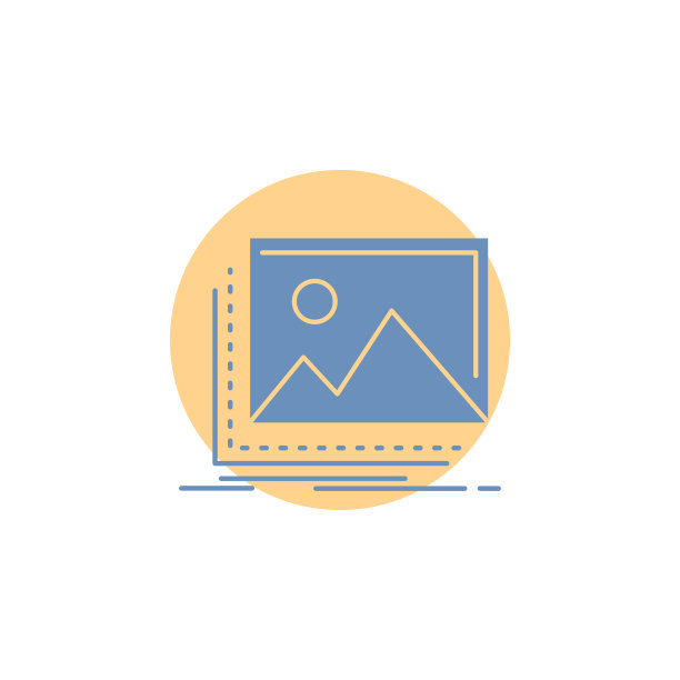 画廊图像景观自然照片字形图标图片下载