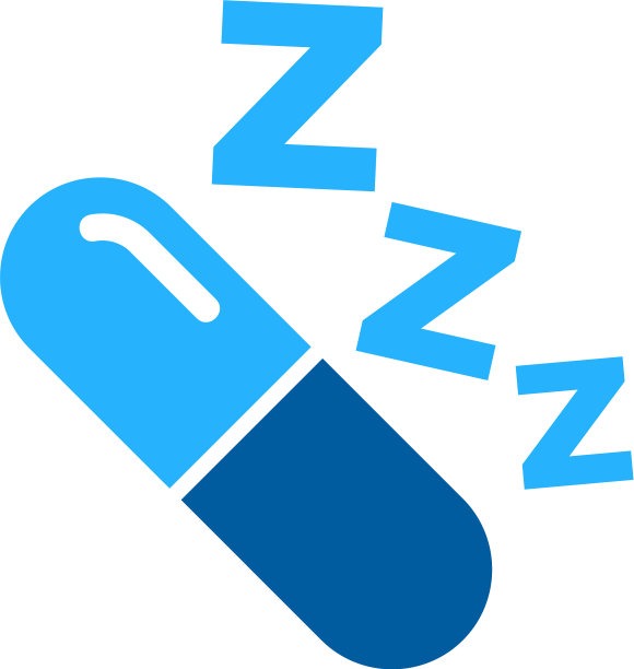 药品睡眠标志图标设计图片下载