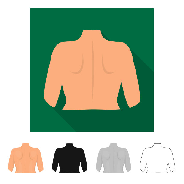 隔离的对象主体和部分图标集主体图片下载