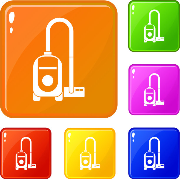 吸尘器图标设置颜色图片下载