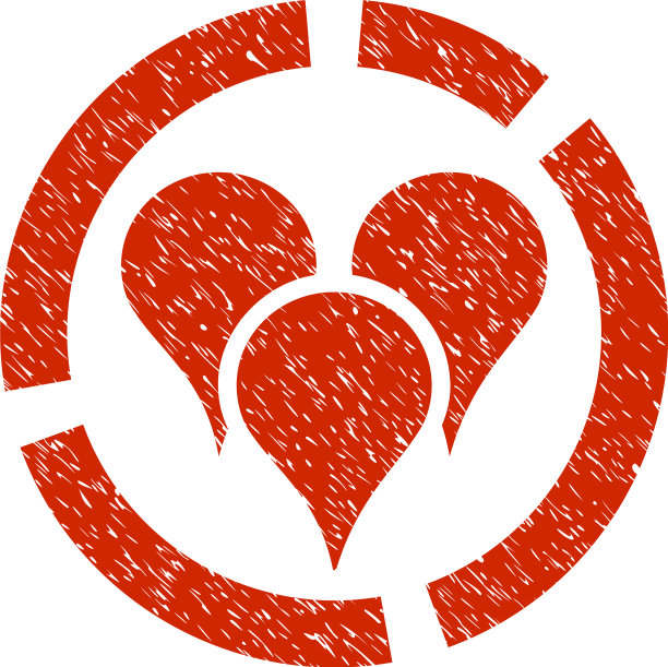 地理目标图grunge图标图片下载