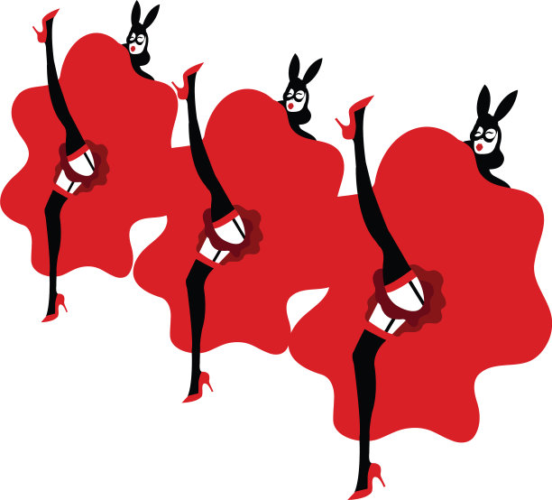 Can Can女孩跳舞图片下载