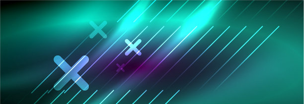 闪闪发光的灯光霓虹灯颜色设计背景图片下载