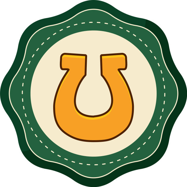 庆祝绿色彩旗图片下载