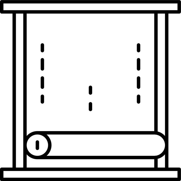 纸窗口滚轮图标轮廓样式图片下载