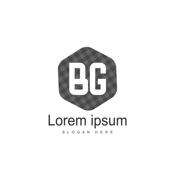 字母BG标识模板设计图片下载