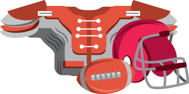 美式足球运动卡通游戏图片下载