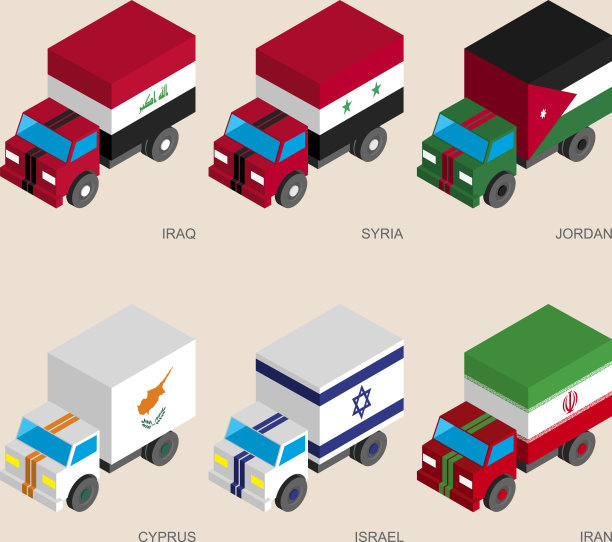 一套等距三维货物图片下载