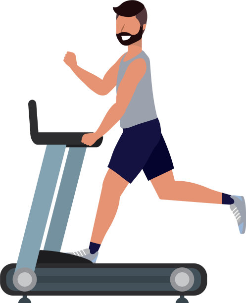 健身锻炼的卡通图片下载