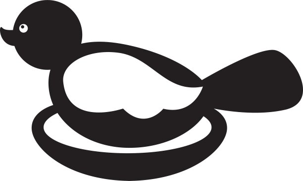 鸟巢可爱的小鸟孤立的图标图片下载