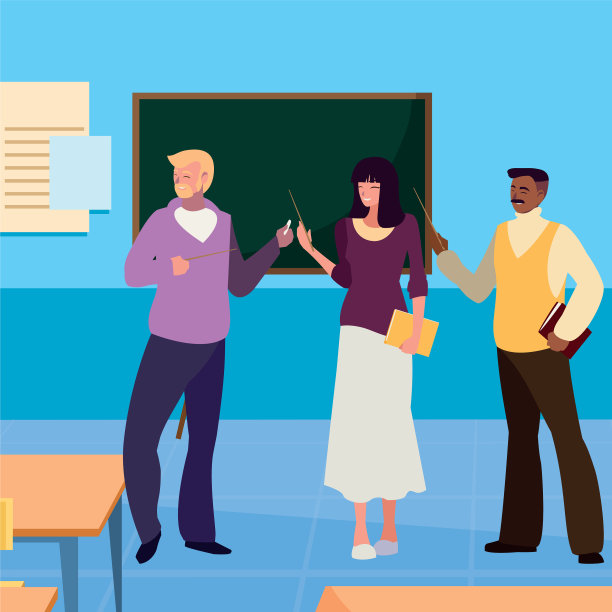 教师对课堂人物进行分组图片下载