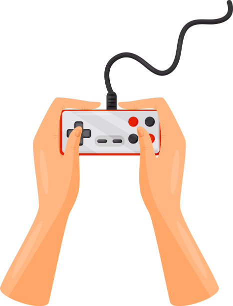手持有线控制器遥控杆图片下载
