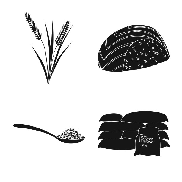 饮食和烹饪标志设置图片下载