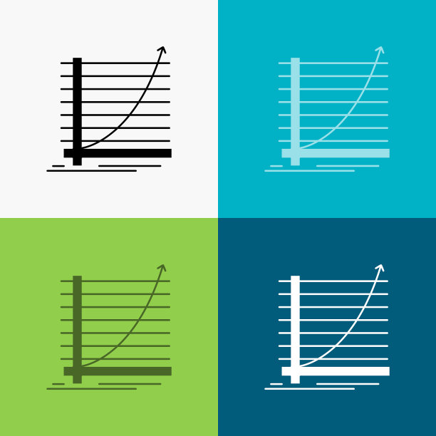 箭头图表曲线体验目标图标结束图片下载