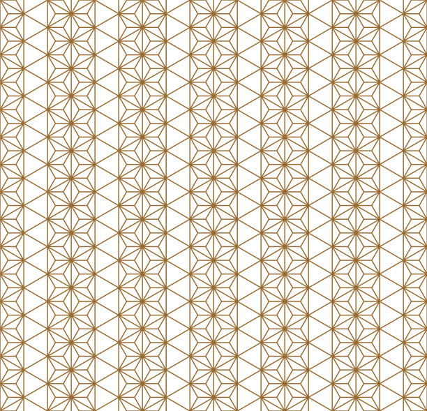 无缝的传统日本几何装饰图片下载