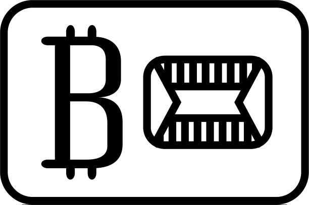 比特币商业隔离图标图片下载