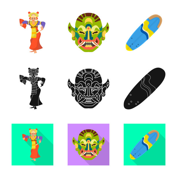 设计和旅游标识集和图片下载