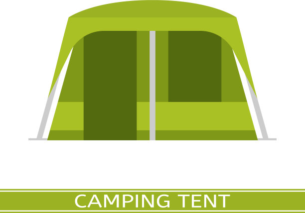 野营帐篷图标图片下载