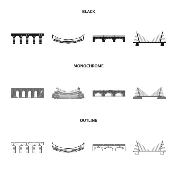 孤立的对象连接和设计符号图片下载