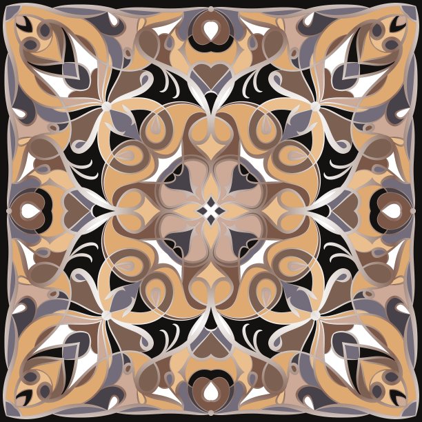 色彩鲜艳的手帕图片下载