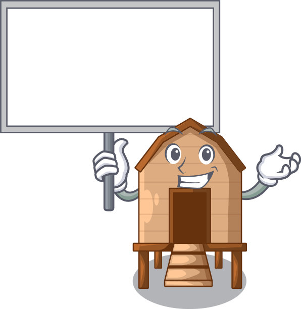 带板卡通鸡鸡笼状图片下载