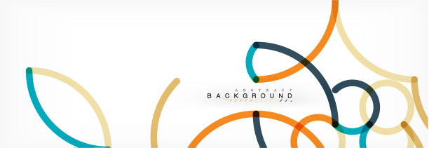 卷曲的线条抽象的背景颜色重叠图片下载