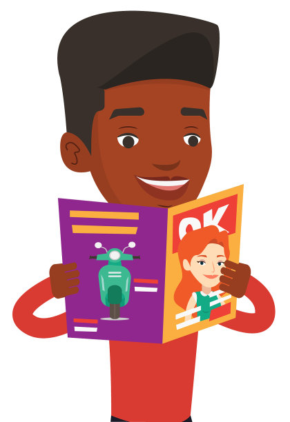 人阅读杂志图片下载