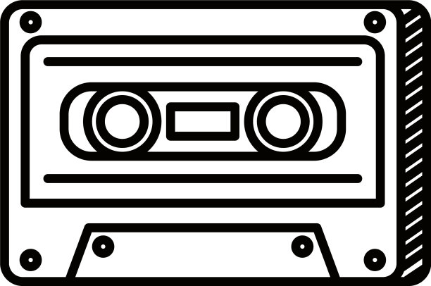 音频卡带录音音乐图标图片下载