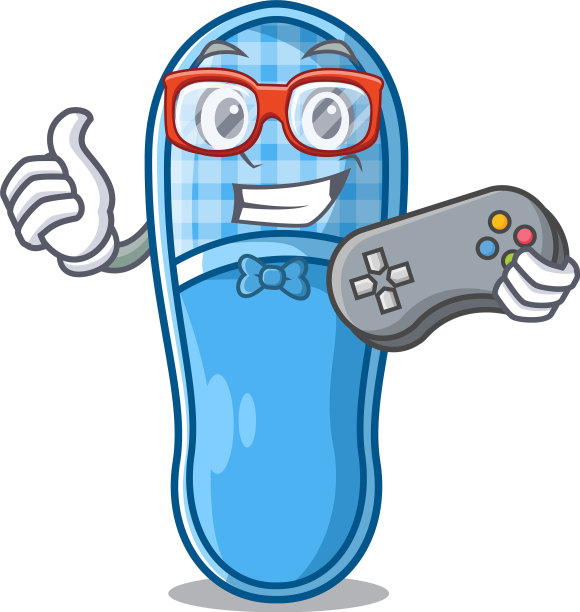 玩家拖鞋上的木地板家居角色图片下载