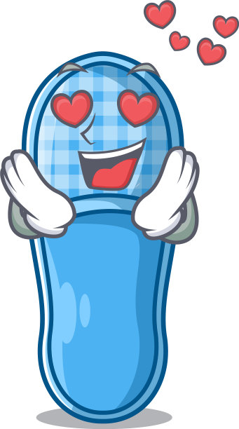 在爱拖鞋在木地板家性格图片下载