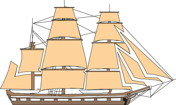 船孤立在白色背景的商业图片下载