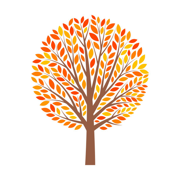 摘秋叶树图片下载